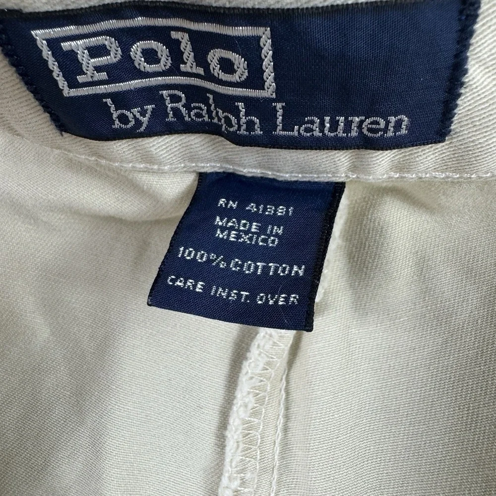Polo Ralph Lauren Phillip VTG Shorts Mens 40 Light Tan Khaki Chino NWT